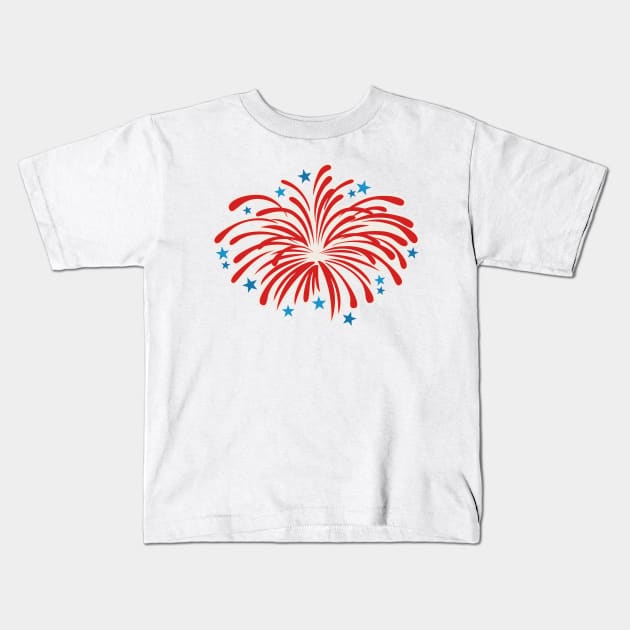 Fireworks !!! Kids T-Shirt by Hamady6060